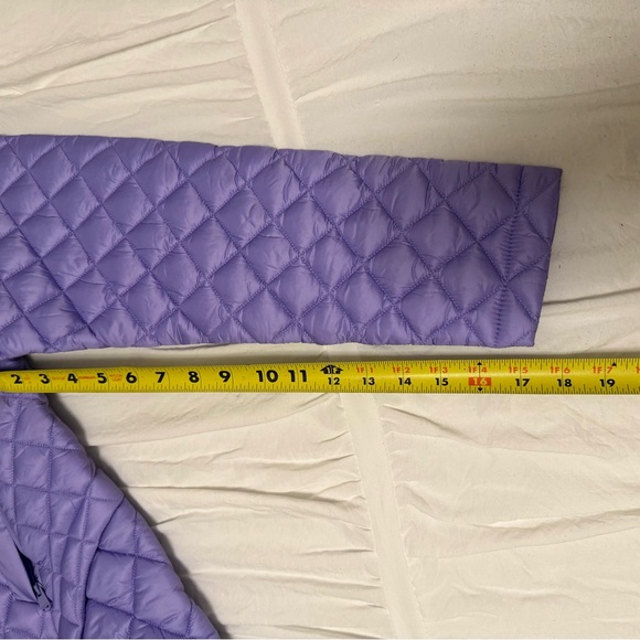 Athleta Purple Quilted Puffer Jacket - Picture 4 of 5